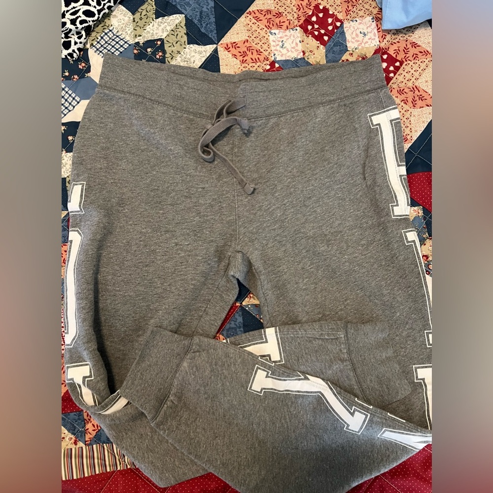 Victorias Secret Pink Grey Joggers